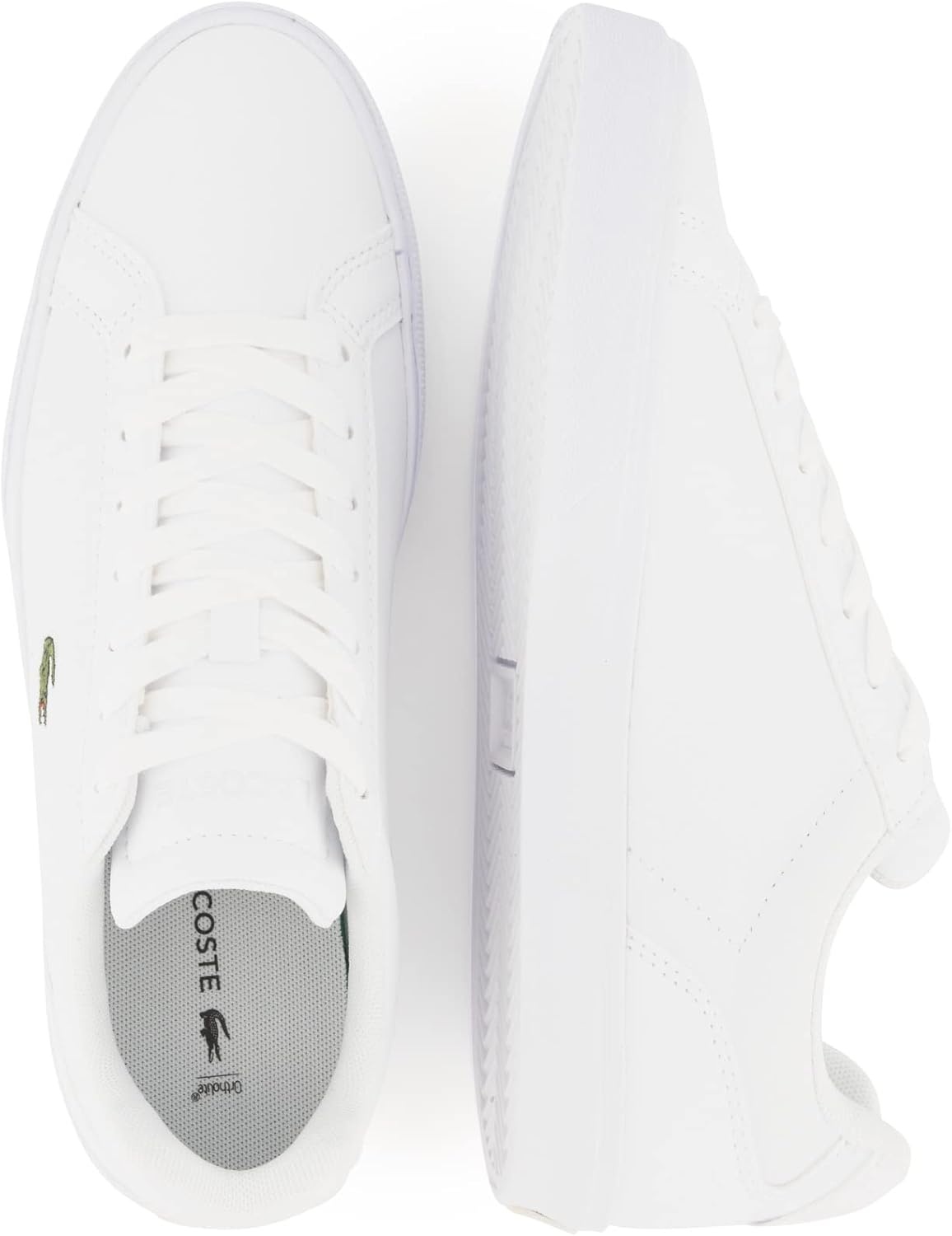 image:imageLacoste Womens Lerond Pro Leather SneakersWhiteWhite