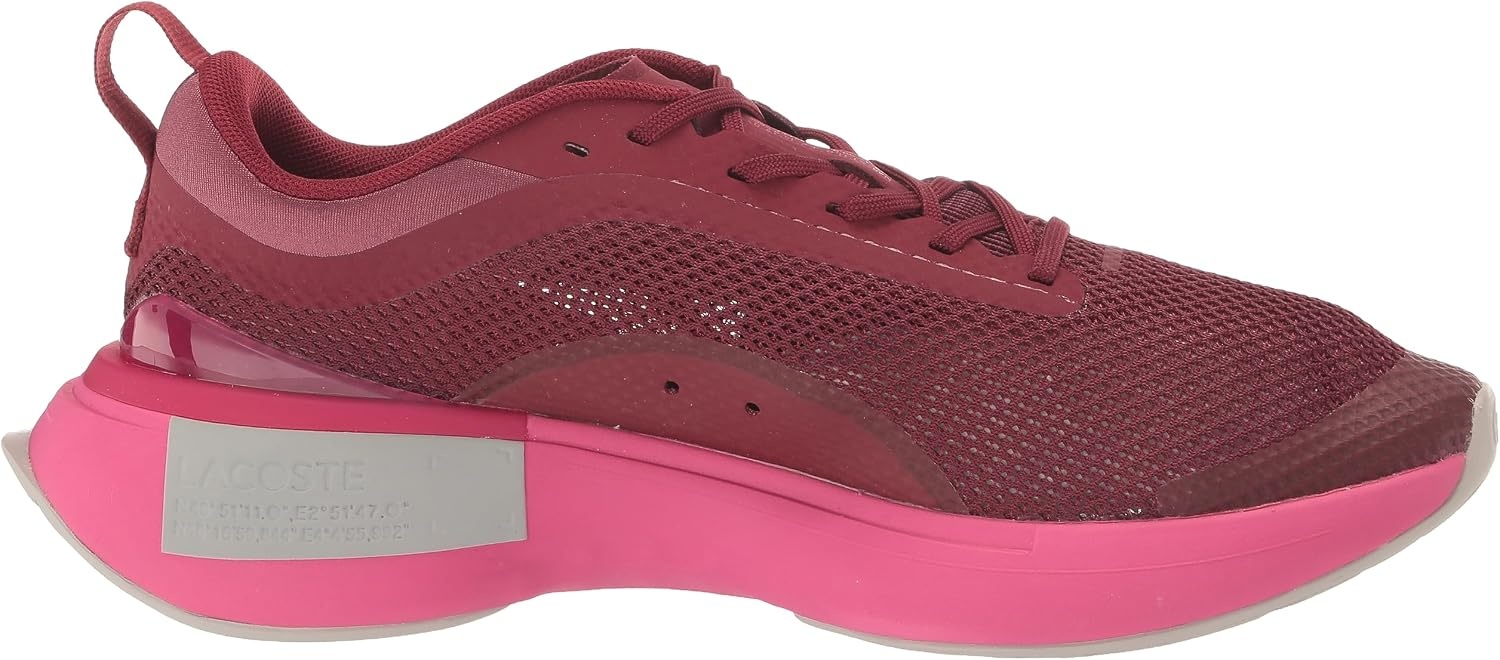 image:imageLacoste Womens Neo Run Evo SneakerBurgundyPink