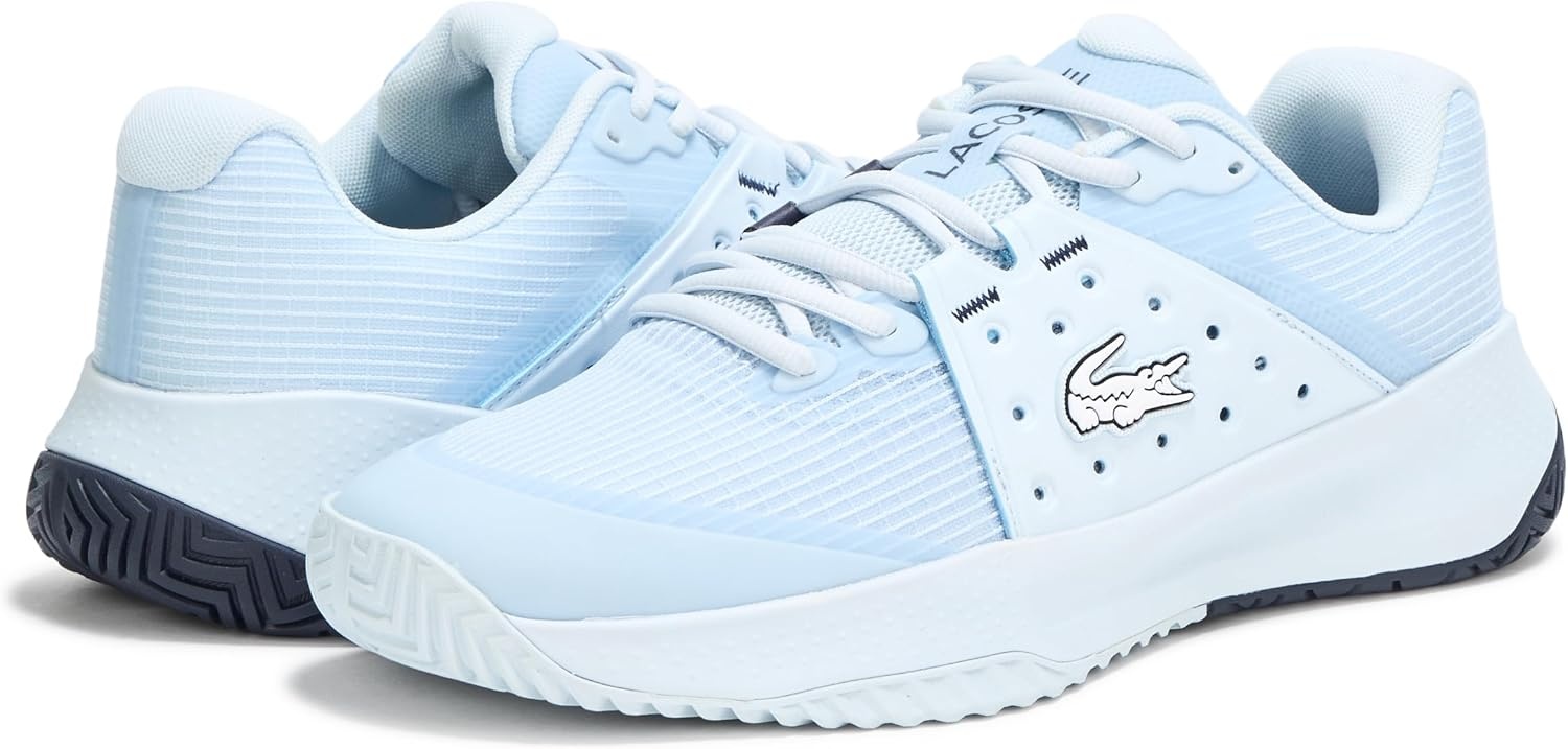 image:imageLacoste Womens Power Serve SneakerLight BlueNavy