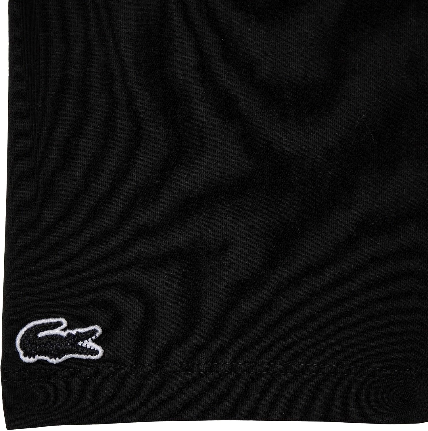 image:imageLacoste Womens Pyjamas Set with Croc PantsBlackWhite
