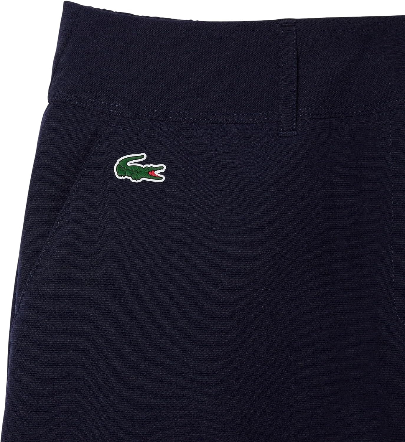 image:imageLacoste Womens Sport Lightweight Stretch Taffeta Golf ShortsNavy Blue