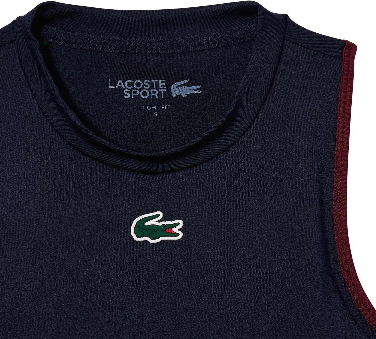 image:imageLacoste Womens Stretch Sports BraNavy BlueZin
