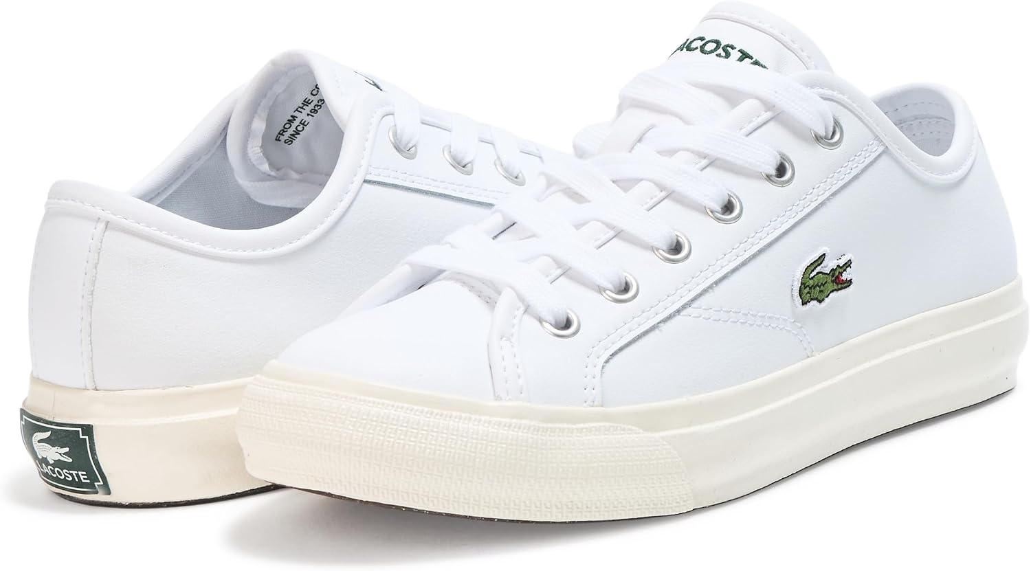 image:imageLacoste Womens Womens Backcourt SneakersWhite Off White