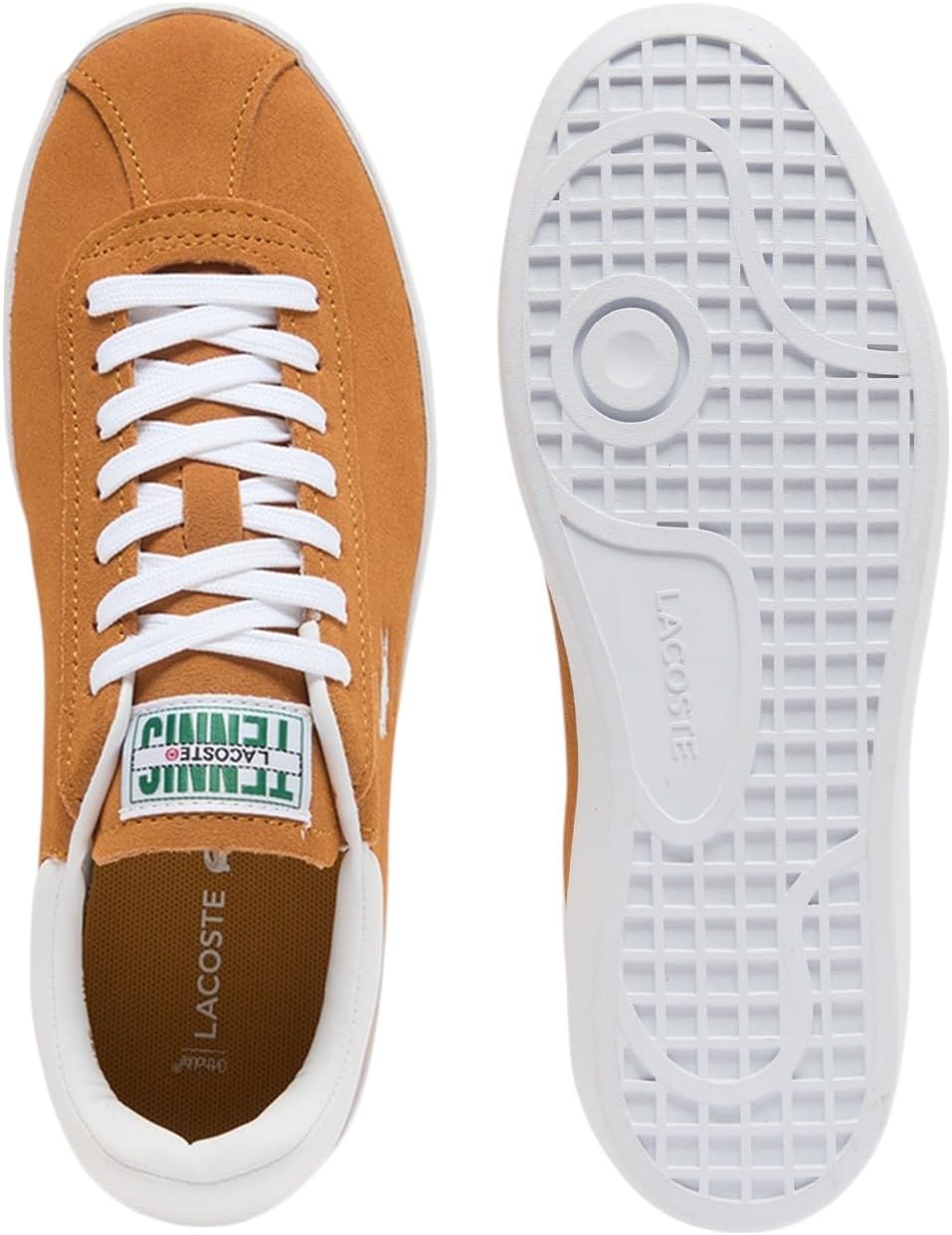 image:imageLacoste Womens Womens Baseshot SneakersDark Yellow White
