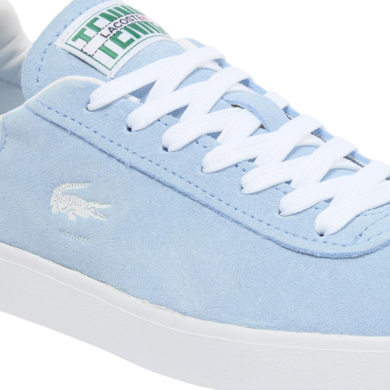 image:imageLacoste Womens Womens Baseshot SneakersLight Blue White