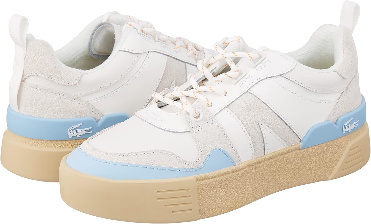 image:imagel002 white gold leatherLt Gry Trqs