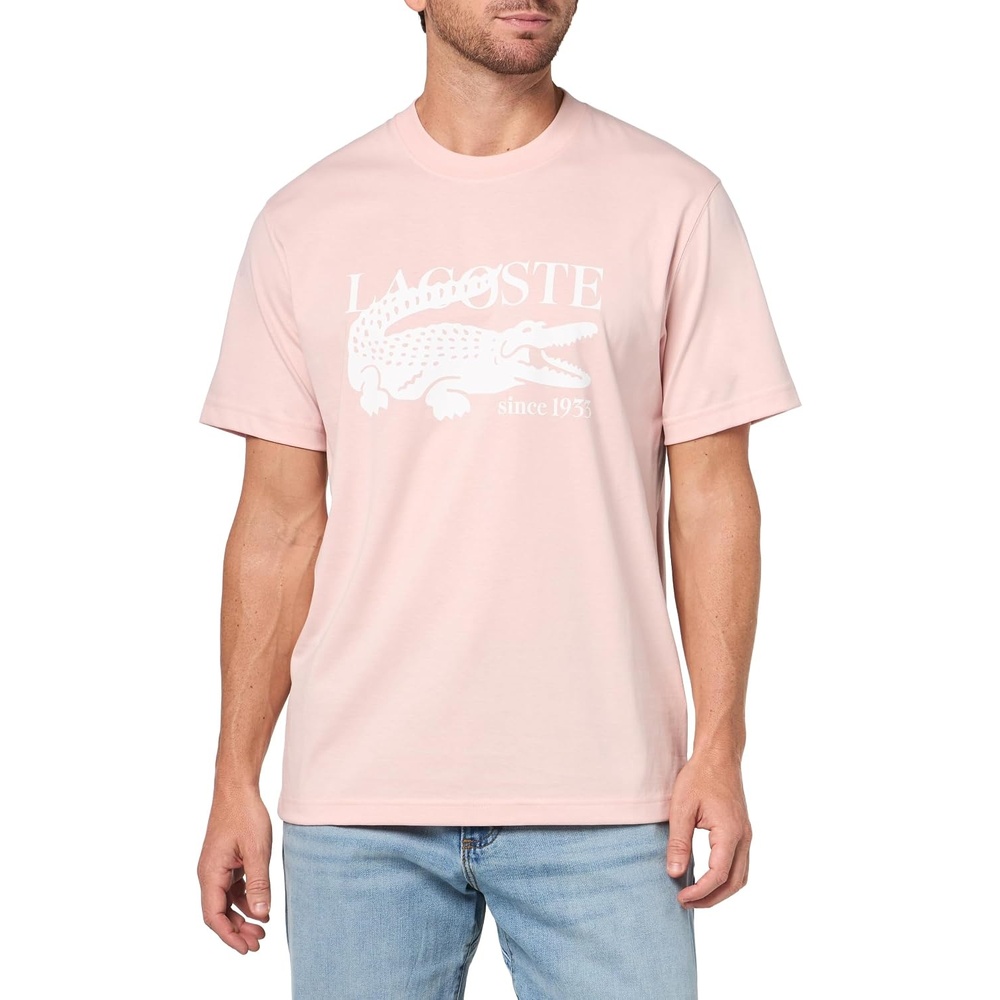 image:imageLacoste Classic Fit Cotton Print TShirtNidus