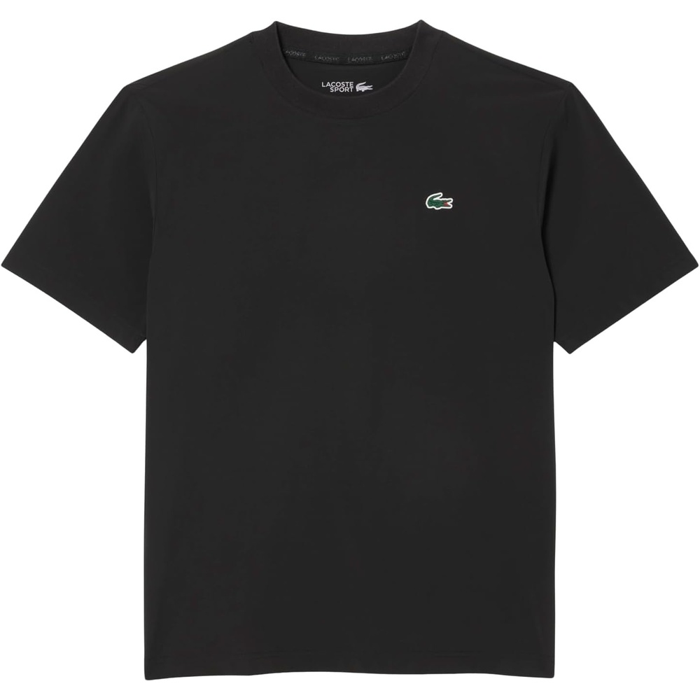 image:imageLacoste Mens Sport Ultra Dry Lightweight Stretch Sport TShirtBlack