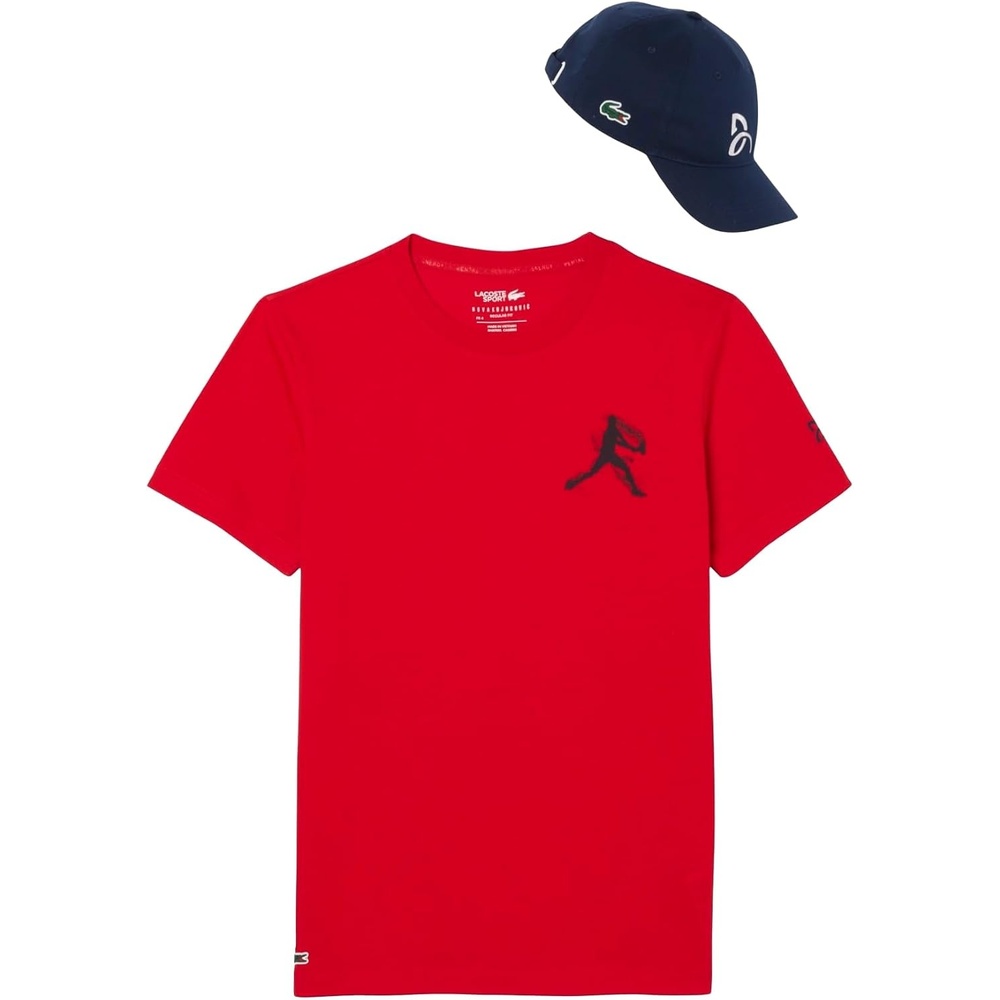 image:imageLacoste Mens Tennis X Novak Djokovic PackRedNavy Blue