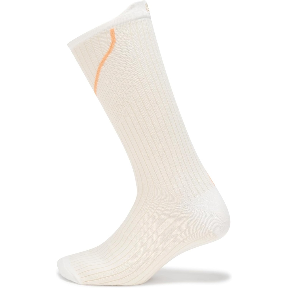 image:imageLacoste Unisex MidCalf Cotton Socks 3538 WhiteBeigeOrange