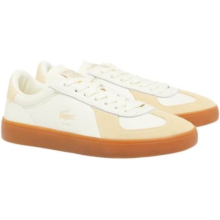 image:imageLacoste Womens Baseshot Pro SneakerLight YellowGum