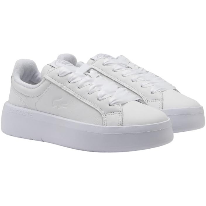 image:imageLacoste Womens Carnaby Platform Lite Leather SneakersWhiteWhite