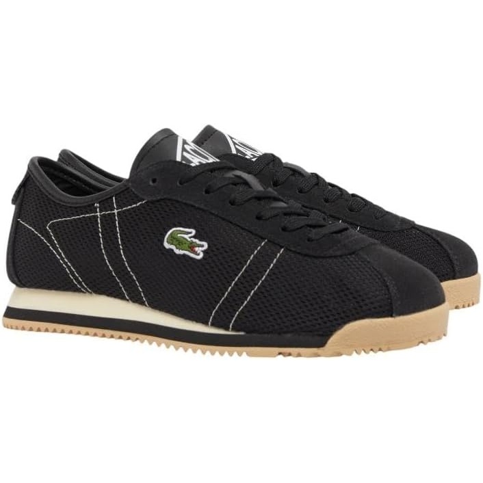 image:imageLacoste Womens ClubLow SneakerBlackLight Yellow