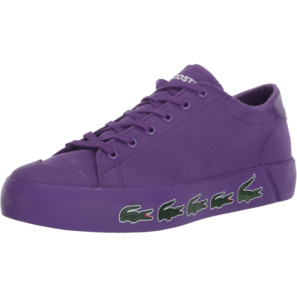 image:imageLacoste Womens Gripshot SneakersDark PurpleDark Green