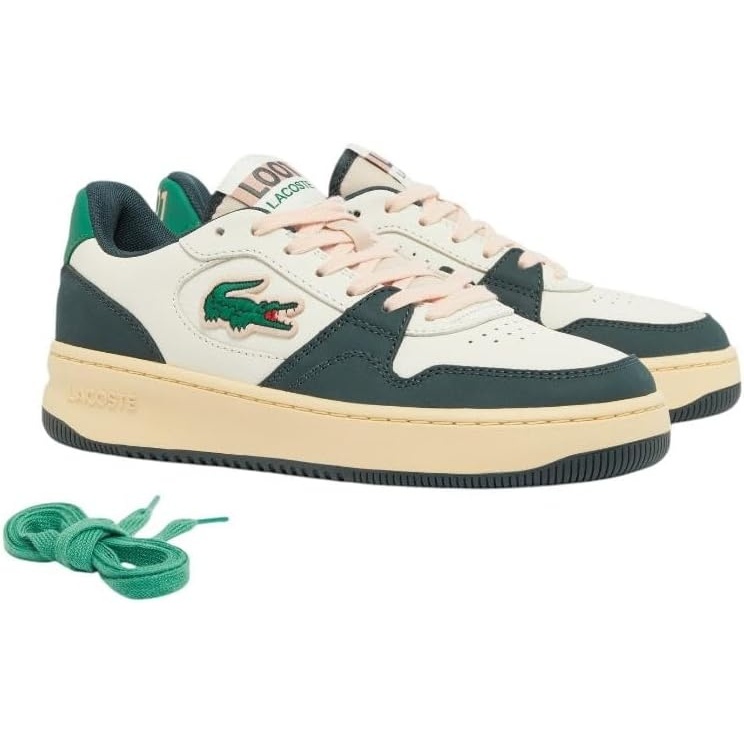 image:imageLacoste Womens L001 Set SneakerOff WhiteDark Green