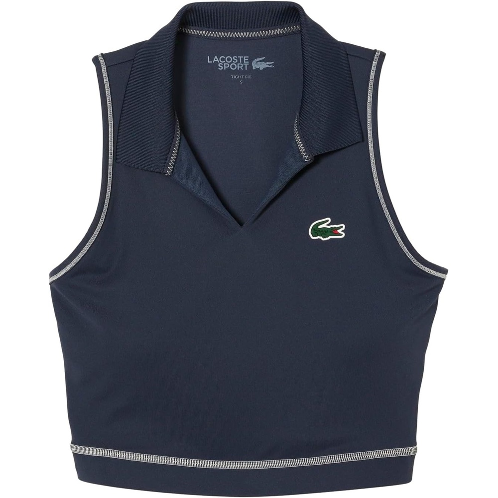 image:imageLacoste Womens Sport Polo Style Sports BraBlue Night