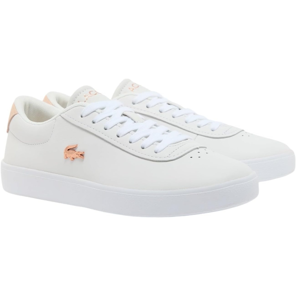 image:imageLacoste Womens Womens Baseshot Evo SneakersWhite Light Pink