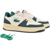 Off White/Dark Green