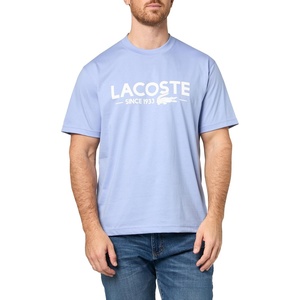 Lacoste Classic Fit Cotton Print T-Shirt(Delphinium)