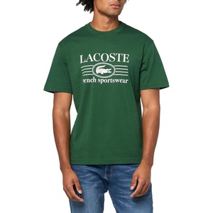 Lacoste Classic Fit Cotton Print T-Shirt(Green)