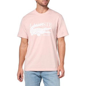 Lacoste Classic Fit Cotton Print T-Shirt(Nidus)