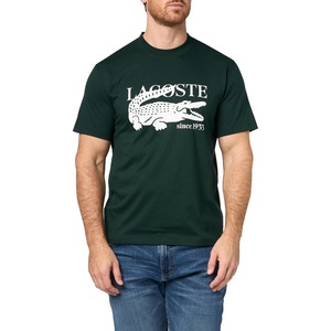Lacoste Classic Fit Cotton Print T-Shirt(Sinople)