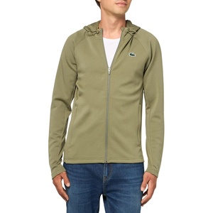 Lacoste Men’s Breathable Track Jacket(Khaki/Khaki)