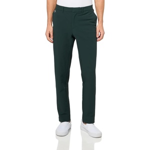 Lacoste Men’s Sport Slim Fit Water-Repellent Thermal Golf Pants(Forest Green)