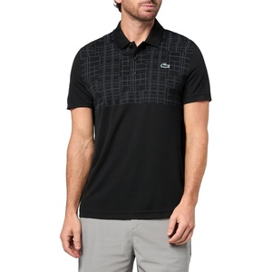 Lacoste Men’s Tennis X Novak Djokovic Polo(Black)
