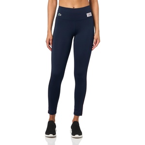 Lacoste Women’s Absorbent Sport Stretch Leggings(Navy Blue)