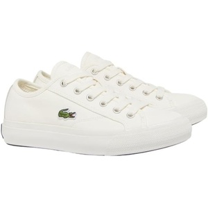 Lacoste Women’s Backcourt Sneakers(Off White/Off White)