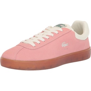 Lacoste Women’s Baseshot Leather Sneakers(Pink/Gum)