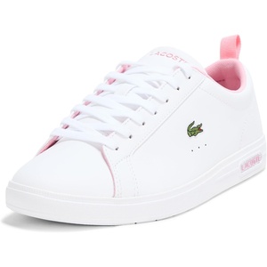 Lacoste Women’s Court Base Sneaker(White/Light Pink)