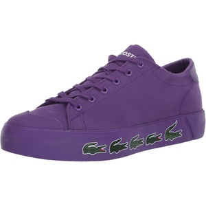 Lacoste Women’s Gripshot Sneakers(Dark Purple/Dark Green)