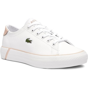 Lacoste Women’s Gripshot Sneakers(White Pink White Lt Pnk)