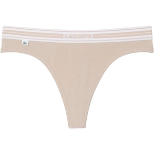 Lacoste Women’s Stretch Cotton String Briefs(Lionne)