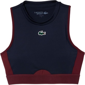 Lacoste Women’s Stretch Sports Bra(Navy Blue/Zin)