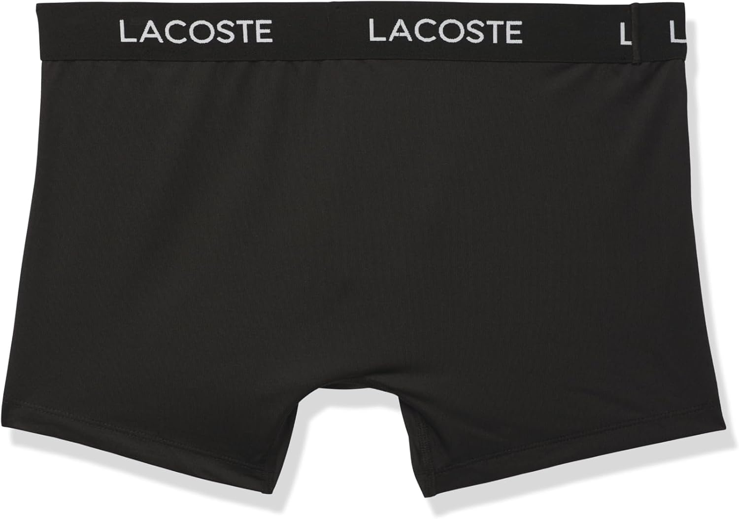 image:imageLacoste 3Pack All Over Print Active Microfiber TrunksBlackLead GreyWhite