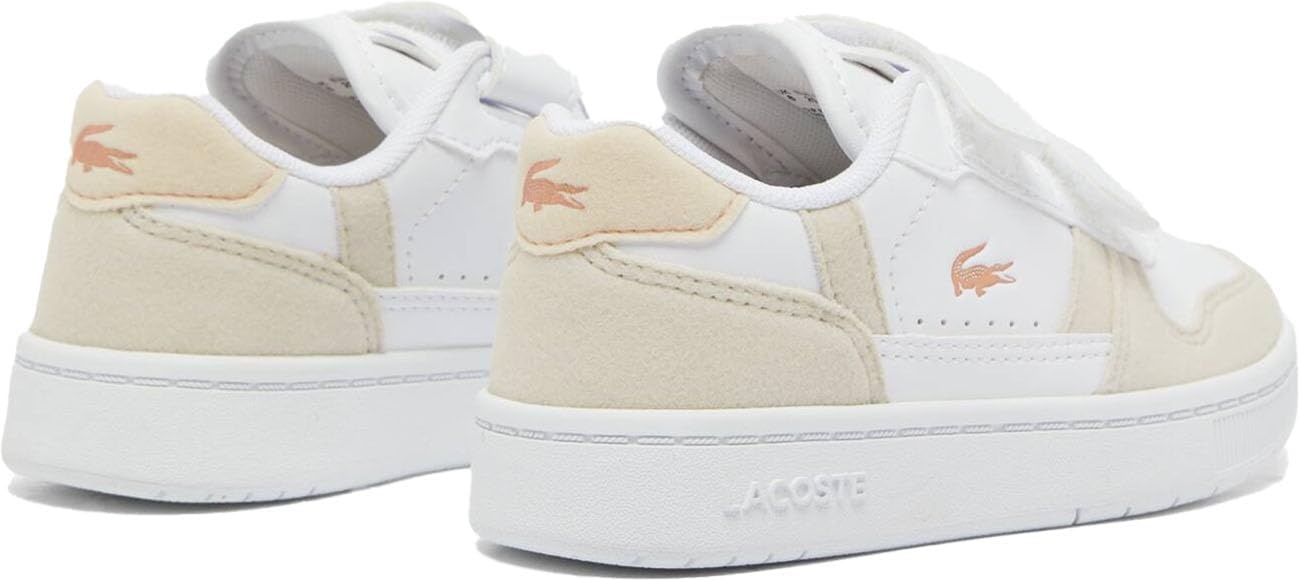 image:imageLacoste Baby Boys Infants TClip Set SneakerWhiteLight Pink