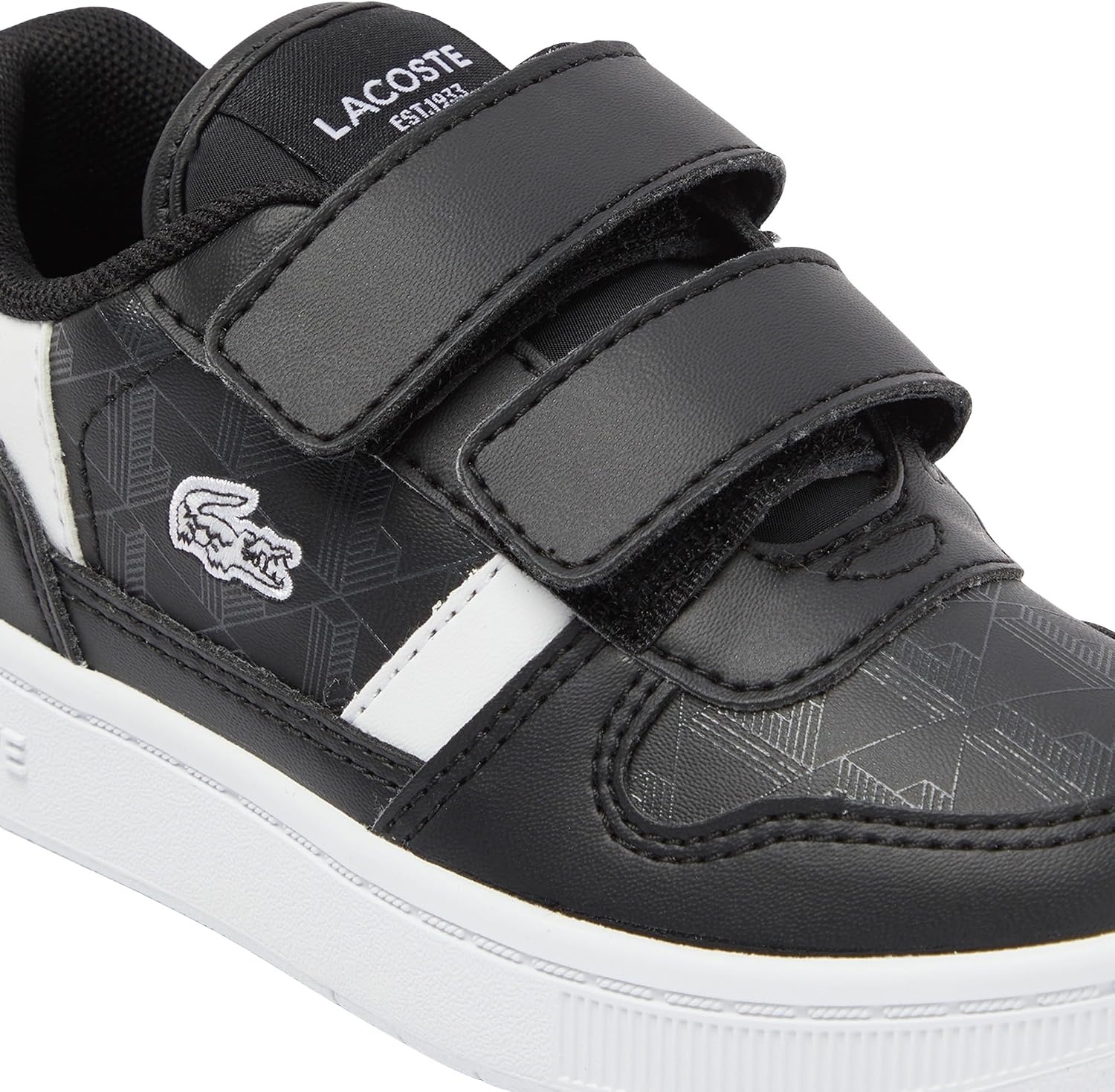 image:imageLacoste Baby Boys Unisex Baby Infants TClip Set TrainersBlackWhite