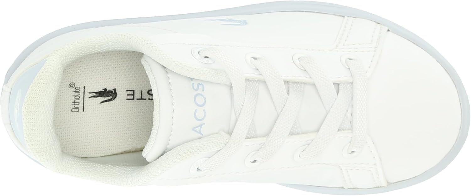 image:imageLacoste Baby Carnaby Pro TrainersGrey RinseNavy Blue