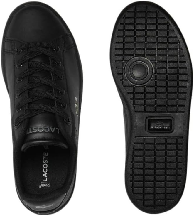 image:imageLacoste Baby Carnaby Pro TrainersWhiteGlossLogMarzipanJava Blue