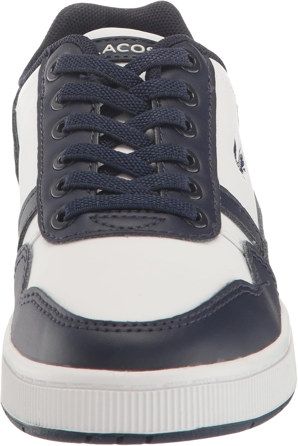 image:imageLacoste Childrens TClip Sneakers80s Classic Contrast WhiteNavy