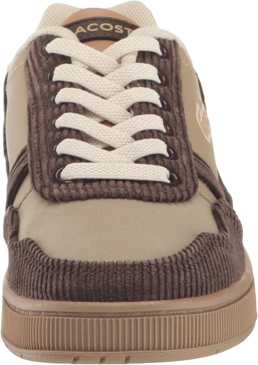 image:imageLacoste Childrens TClip SneakersBrownDark Brown