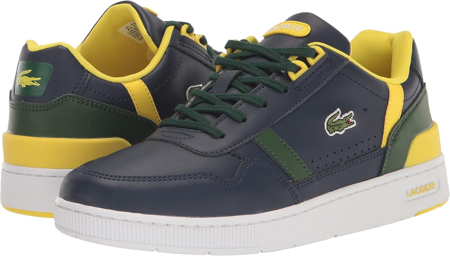 image:imageLacoste Childrens TClip SneakersNavyGreen