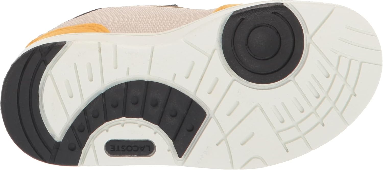 image:imageLacoste Childrens TClip SneakersOff WhiteYellow