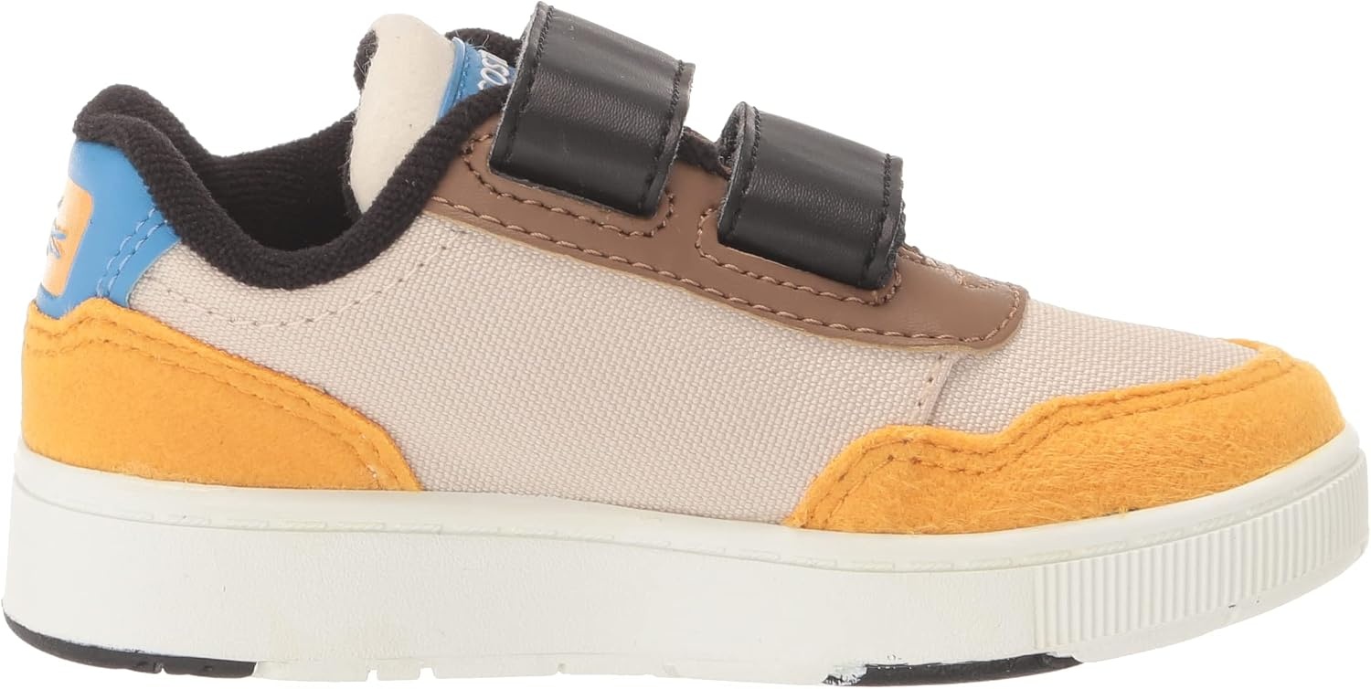 image:imageLacoste Childrens TClip SneakersSoda YellowBottle GreenFlour