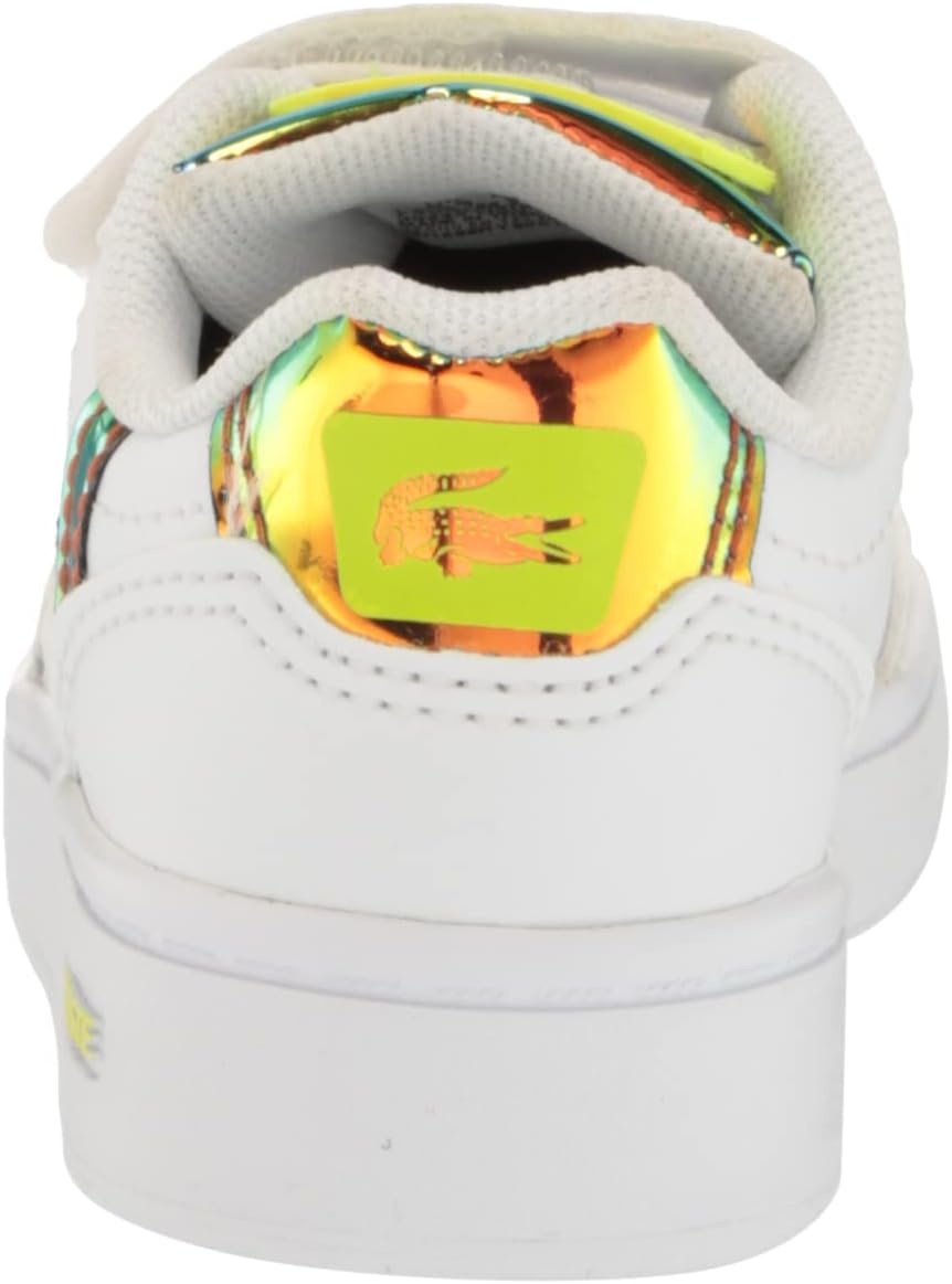 image:imageLacoste Childrens TClip SneakersWhiteYellow