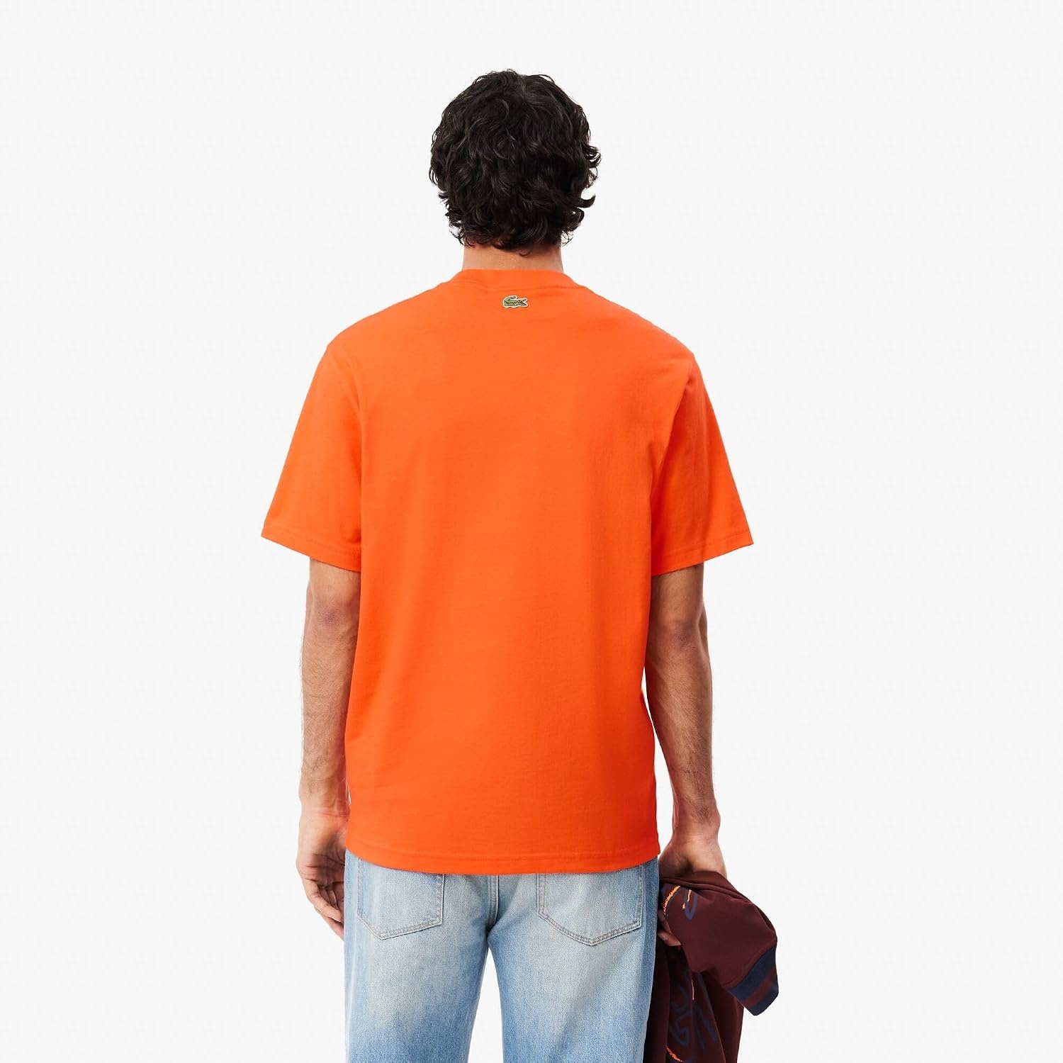 image:imageLacoste Cotton Jersey Signature Print TShirtBuoy Signature