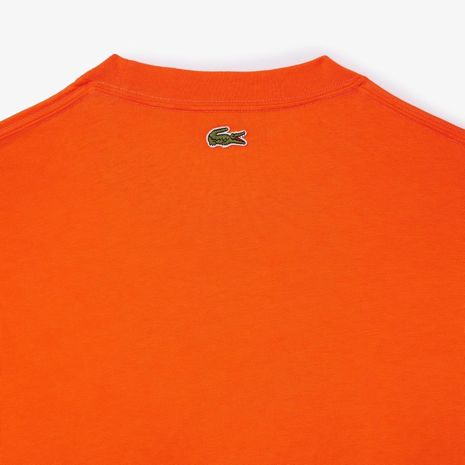 image:imageLacoste Cotton Jersey Signature Print TShirtBuoy Signature